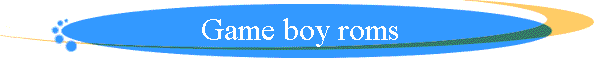 Game boy roms
